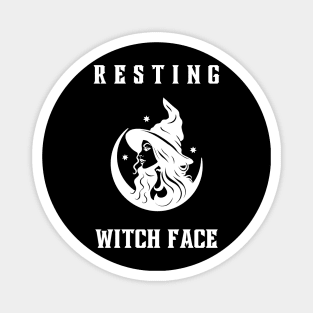 Resting Witch face Magnet